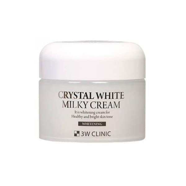 3W Clinic Crystal White Milky Cream 50g - Emart Skincare Bangladesh