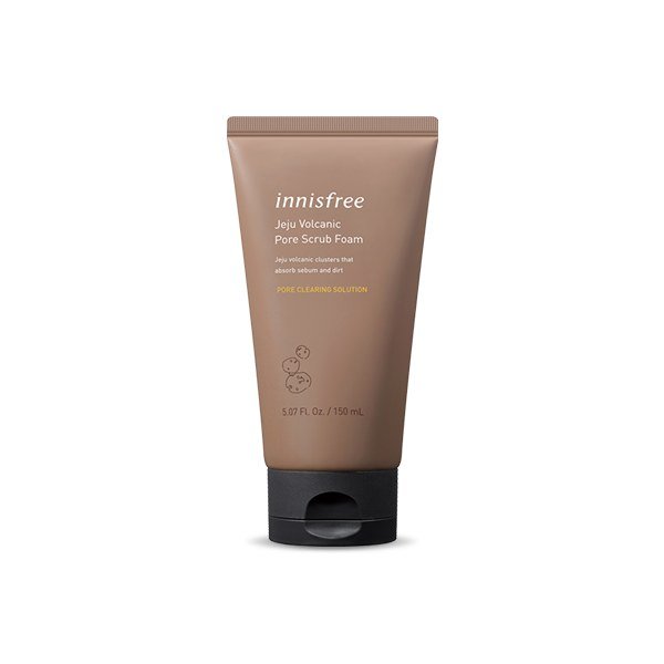 Innisfree Jeju Volcanic Pore Scrub Foam 150ml - Emart Skincare Bangladesh
