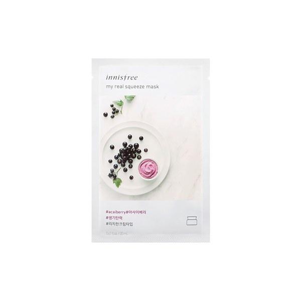 Innisfree My Real Squeeze Mask - Acai Berry 20ml - Emart Skincare Bangladesh