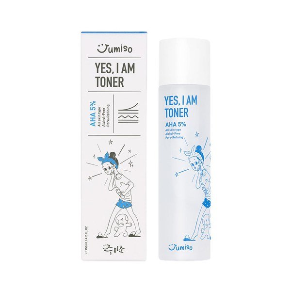 Jumiso Yes I Am Toner AHA 5% 150ml - Emart Skincare Bangladesh