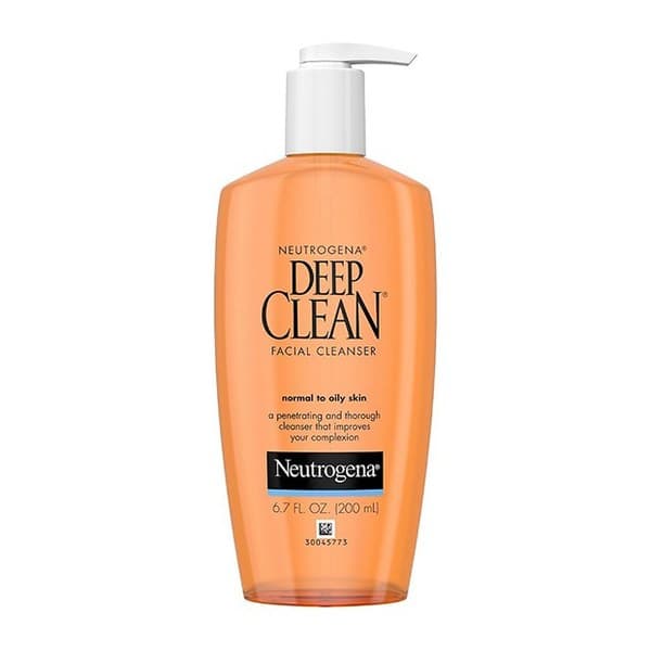 Neutrogena Deep Clean Facial Cleanser 200ml - Emart Skincare Bangladesh