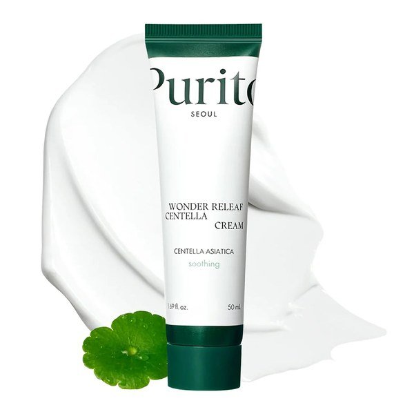Purito SEOUL Wonder Releaf Centella Cream Unscented 50ml - Emart Skincare Bangladesh