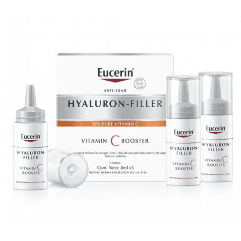 Eucerin Hyaluron-Filler Vitamin C Booster 3x8ml - Emart Skincare Bangladesh