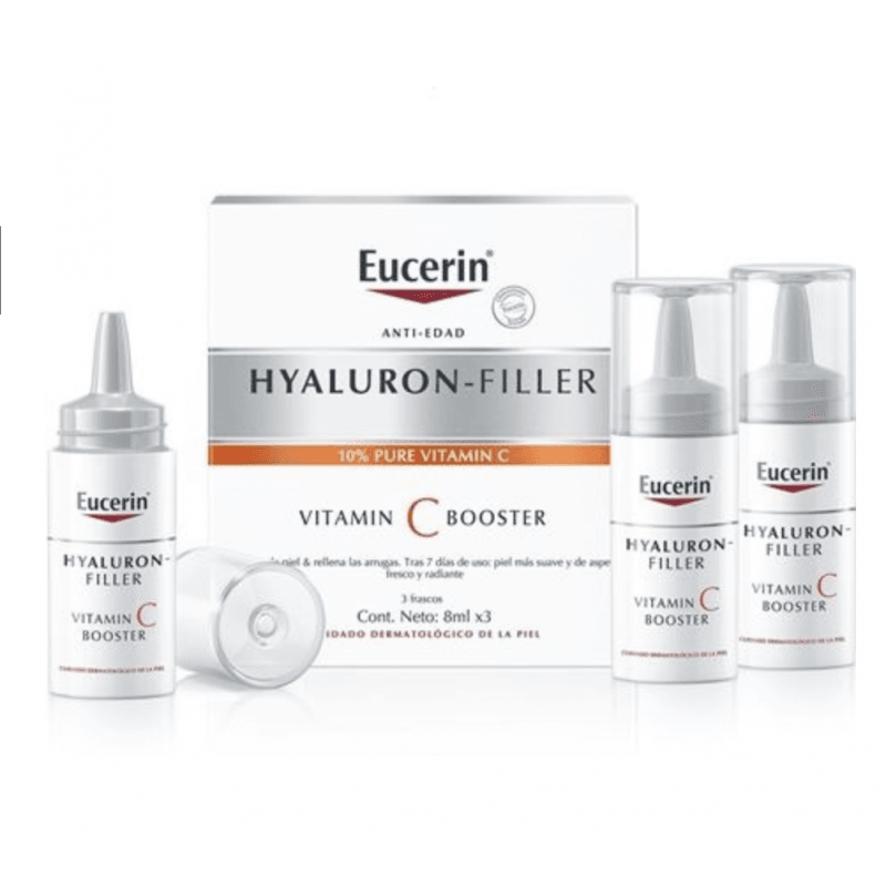 Eucerin Hyaluron-Filler Vitamin C Booster 3x8ml - Emart Skincare Bangladesh