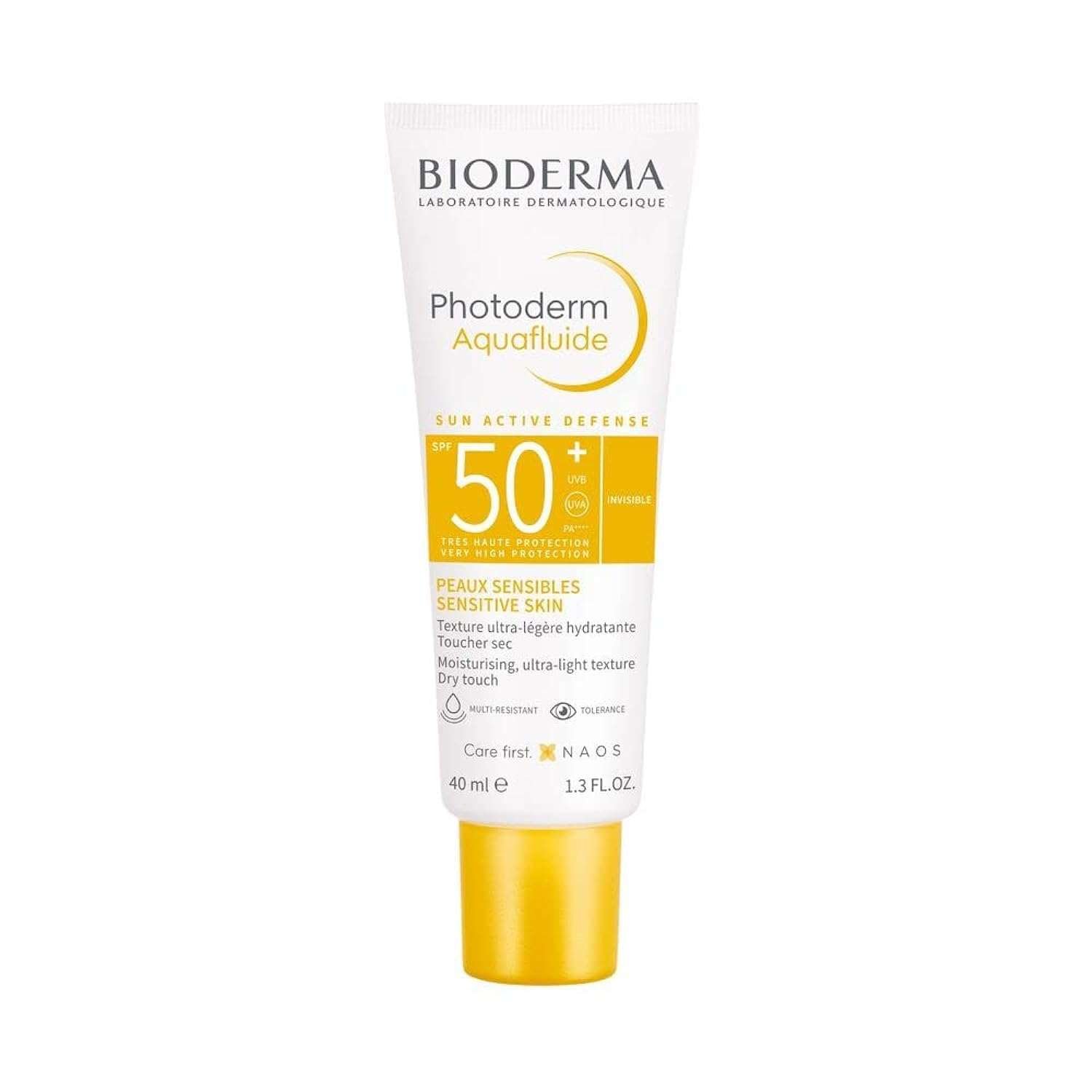 Bioderma Photoderm Aquafluide Sun Active Defense SPF 50+ UVA UVB 40ml - Emart Skincare Bangladesh