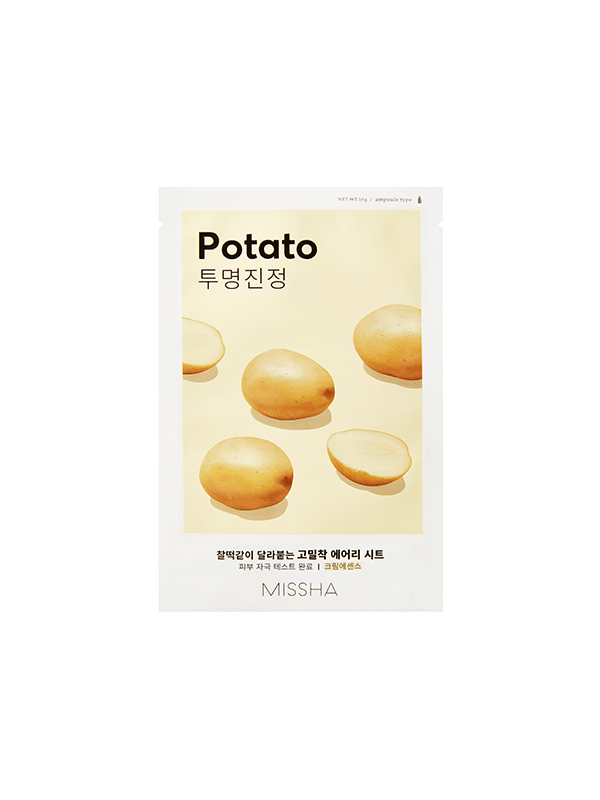 Missha Airy Fit Sheet Mask (Potato) - Emart Skincare Bangladesh