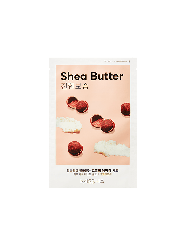 Missha Airy Fit Sheet Mask (Shea Butter) - Emart Skincare Bangladesh