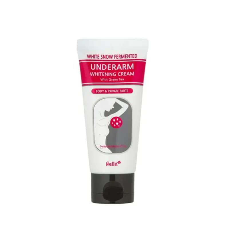 Nella White Snow Fermented Underarm Whitening Cream With Green Tea 50ml - Emart Skincare Bangladesh