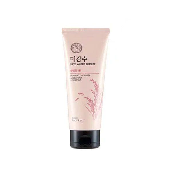 The FaceShop Rice Water Bright Foaming Cleanser 150ml - Emart Skincare Bangladesh