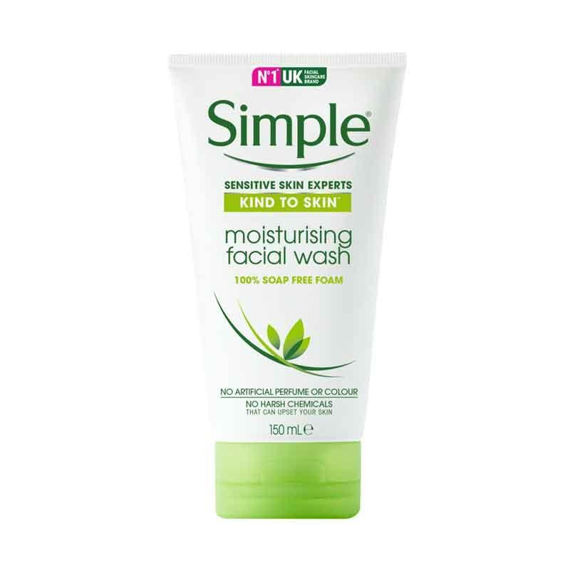 Simple Kind To Skin Moisturising Facial Wash 150ml - Emart Skincare Bangladesh