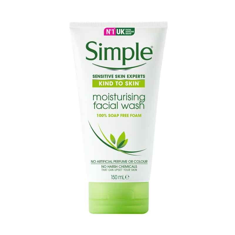 Simple Kind To Skin Moisturising Facial Wash 150ml - Emart Skincare Bangladesh