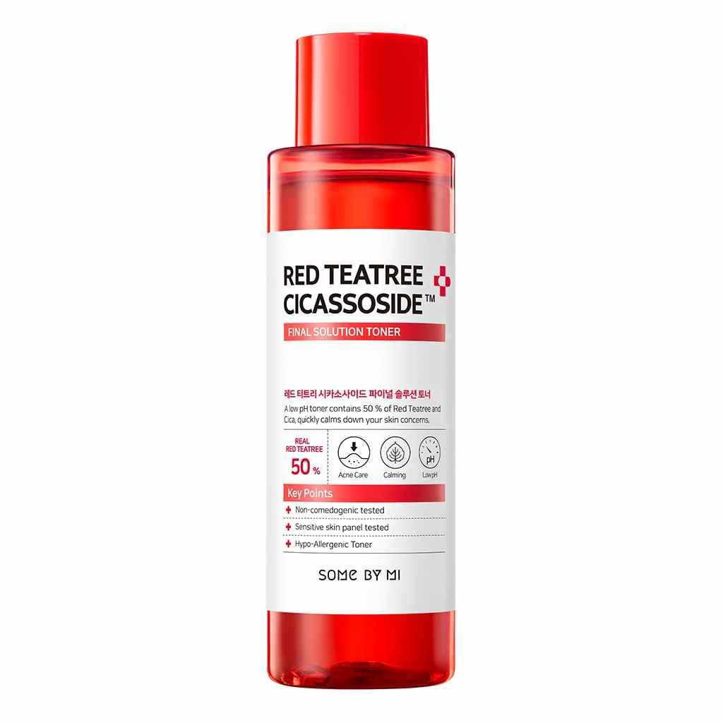 SOME BY MI Red Teatree Cicassoside Final Solution Toner 150ml - Emart Skincare Bangladesh