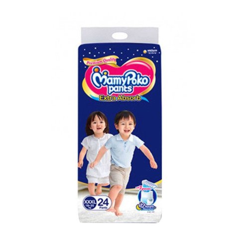 Mamy Poko Pants XXXL-24 Pcs (18-35Kg) - Emart Skincare Bangladesh
