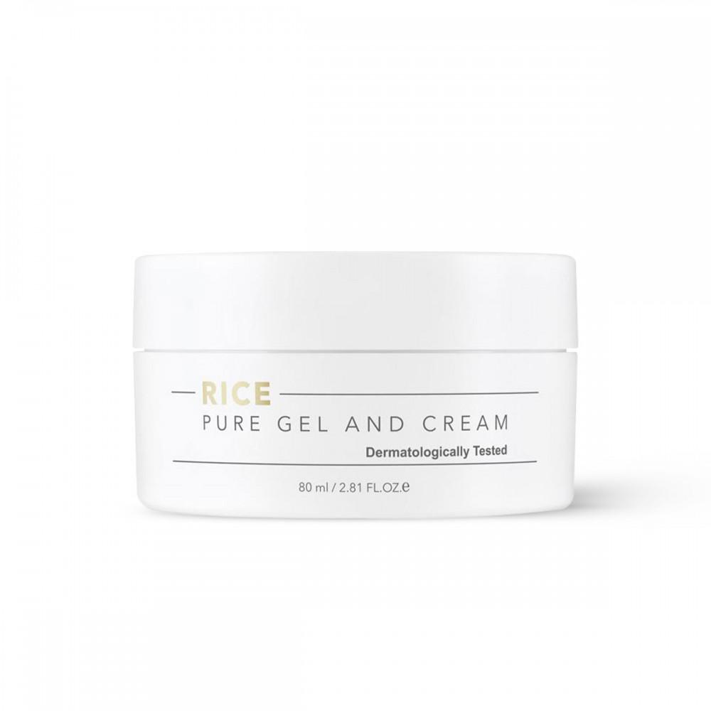 Thank you farmer Rice Pure 2-IN-1 Gel and Cream 80ml - Emart Skincare Bangladesh