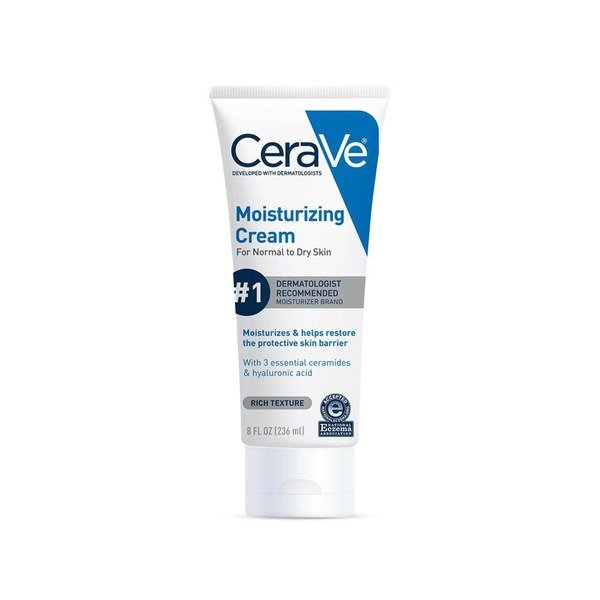 CeraVe Moisturizing Cream 236ml (For Normal To Dry Skin) - Emart Skincare Bangladesh