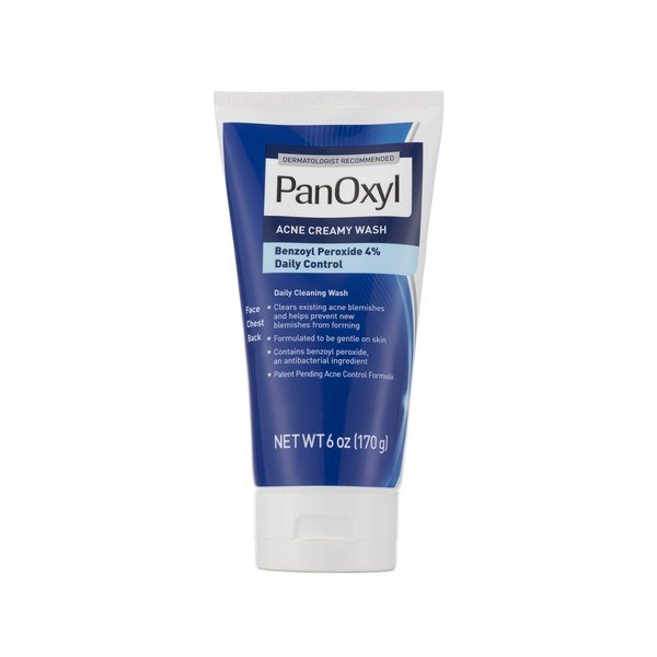 PanOxyl Acne Creamy Wash Benzoyl Peroxide 4% Daily Control 170g - Emart Skincare Bangladesh
