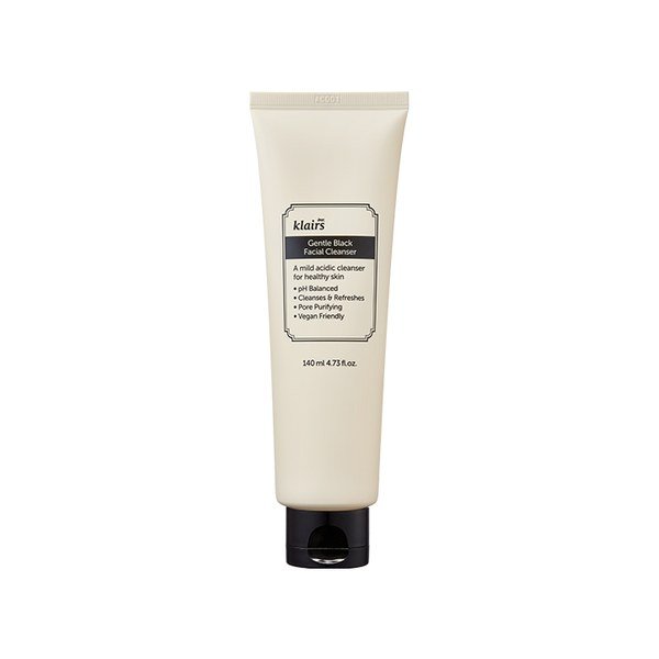 Klairs Gentle Black Facial Cleanser 140ml - Emart Skincare Bangladesh