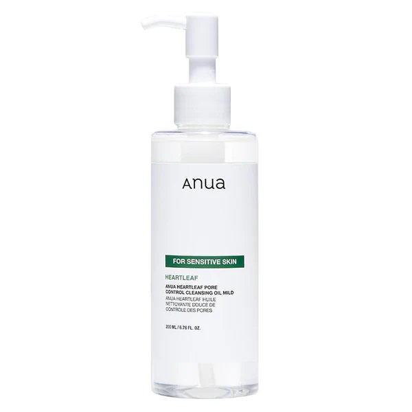 Anua Heartleaf Pore Control Cleansing Oil 200ml mild - Emart Skincare Bangladesh