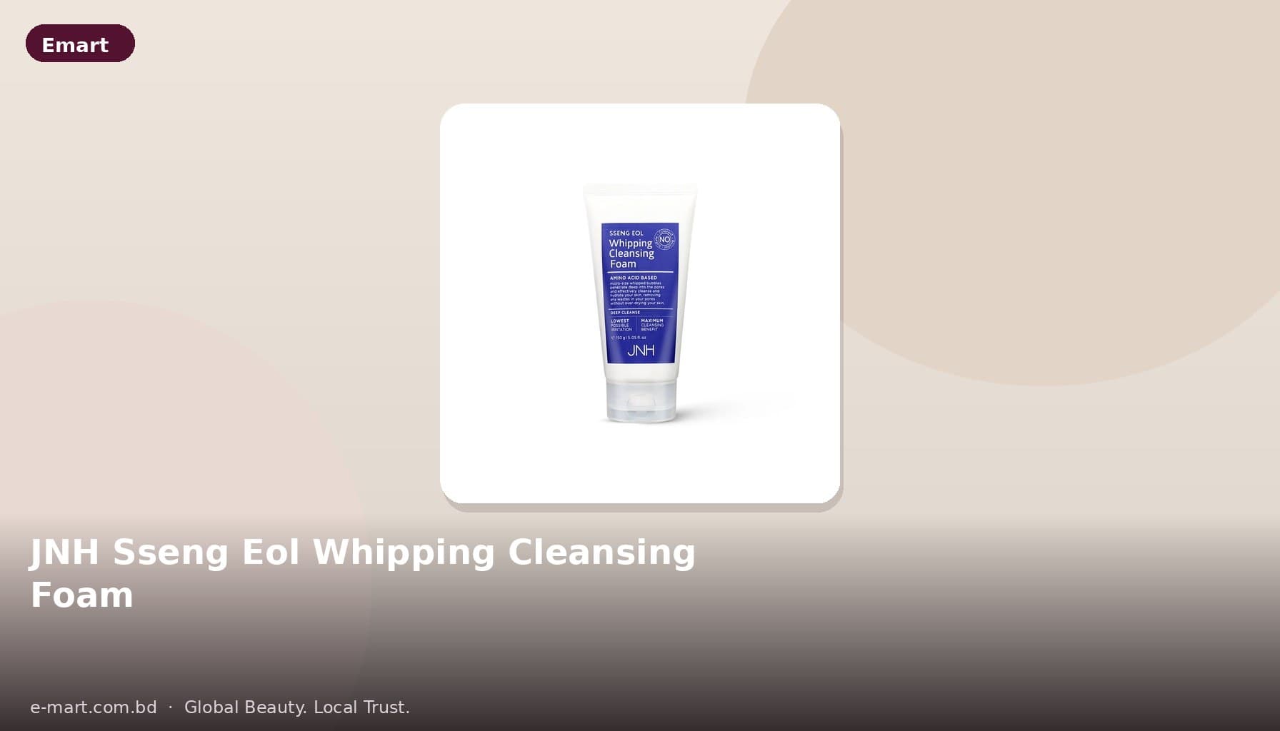 JNH Sseng Eol Whipping Cleansing Foam 150ml