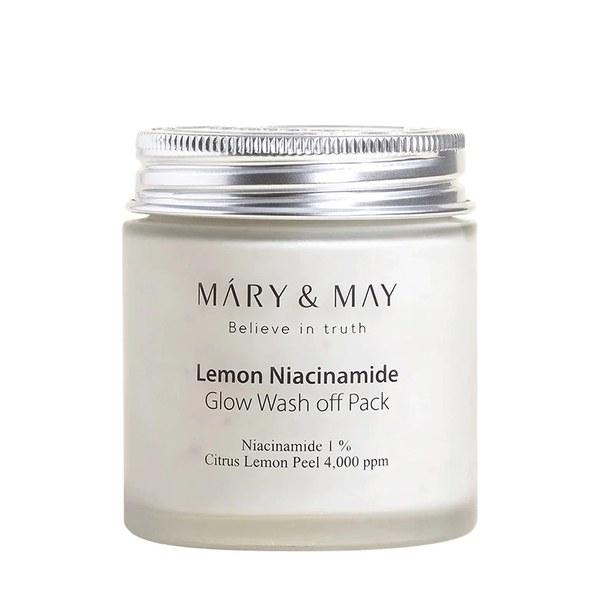 Mary & May Lemon Niacinamide Glow Wash Off Pack 125g - Emart Skincare Bangladesh