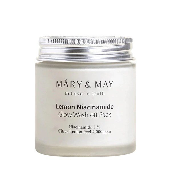 Mary & May Lemon Niacinamide Glow Wash Off Pack 125g - Emart Skincare Bangladesh