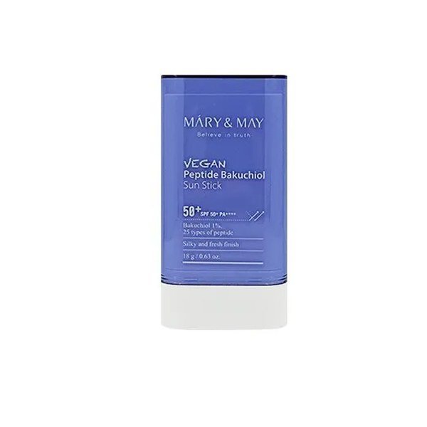 Mary&May Vegan Peptide Bakuchiol Sun Stick SPF50+ PA++++ 18g - Emart Skincare Bangladesh