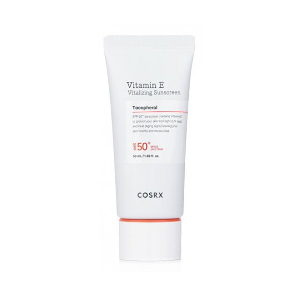 COSRX Vitamin E Vitalizing Sunscreen SPF 50 PA++++ 50ml - Emart Skincare Bangladesh