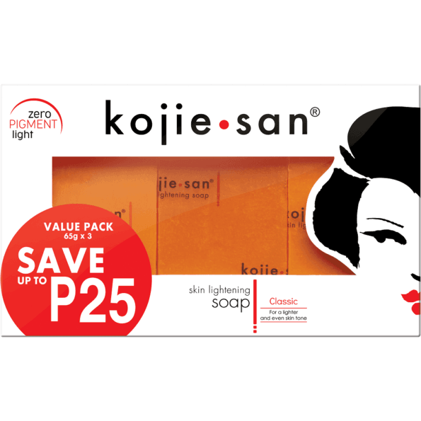 Kojie san skin lightening soap 65gm x3 - Emart Skincare Bangladesh