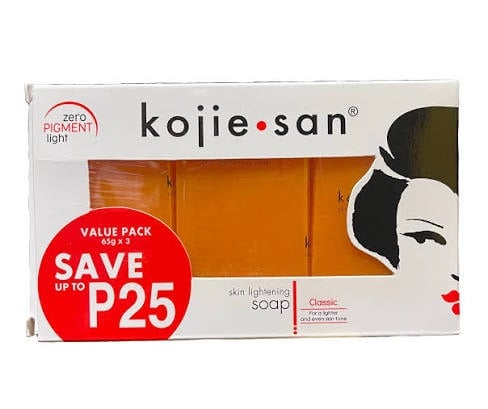 Kojie san skin lightening soap 65gm x3