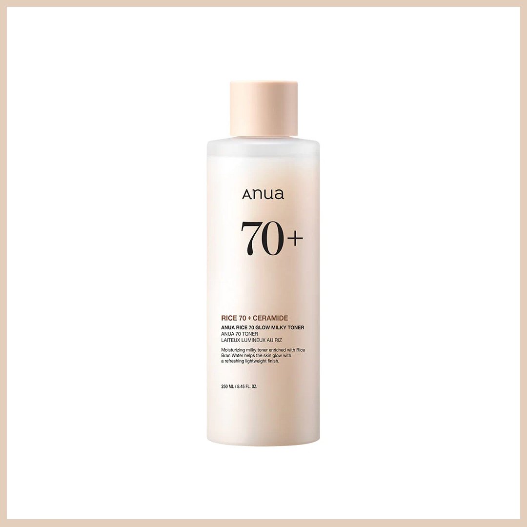 Anua Rice 70 Glow Milky Toner 250 ml - Emart Skincare Bangladesh