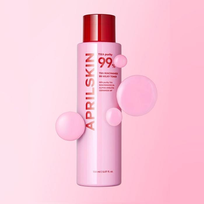 APRIL SKIN TXA Niacinamide 99 Milky Toner 150ml - Emart Skincare Bangladesh