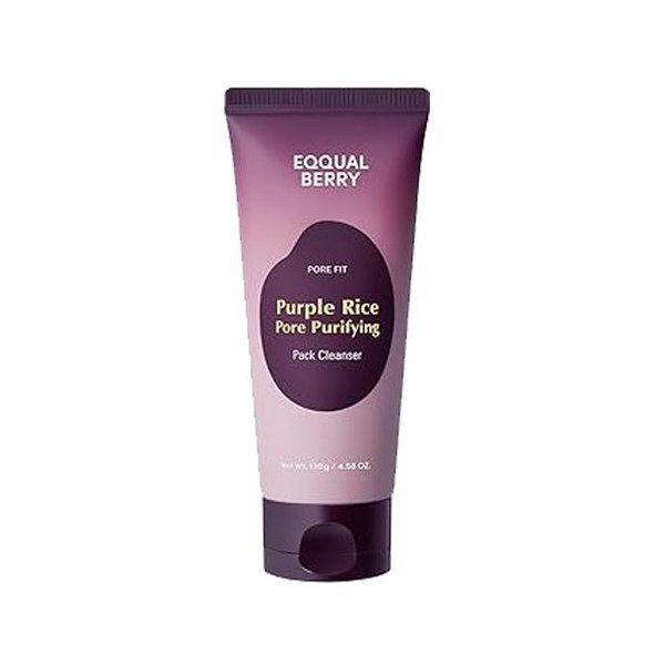 EQQUALBERRY Purple Rice Pore Purifying Pack Cleanser 130g - Emart Skincare Bangladesh