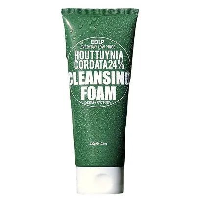 DERMA FACTORY EDLP Houttuynia Cordata 24% Cleansing Foam 120g - Emart Skincare Bangladesh