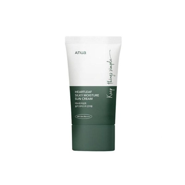 ANUA Heartleaf Silky Moisture Sunscreen 50ml - Emart Skincare Bangladesh