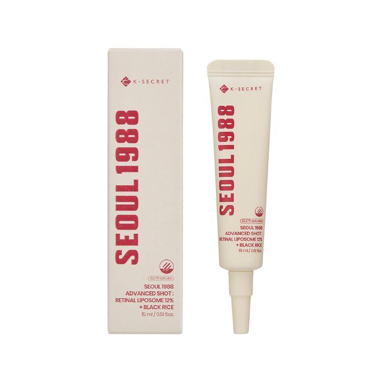KSecret Seoul 1988 Advanced Shot: Retinal Liposome 12% + Black Rice 15ml - Emart Skincare Bangladesh