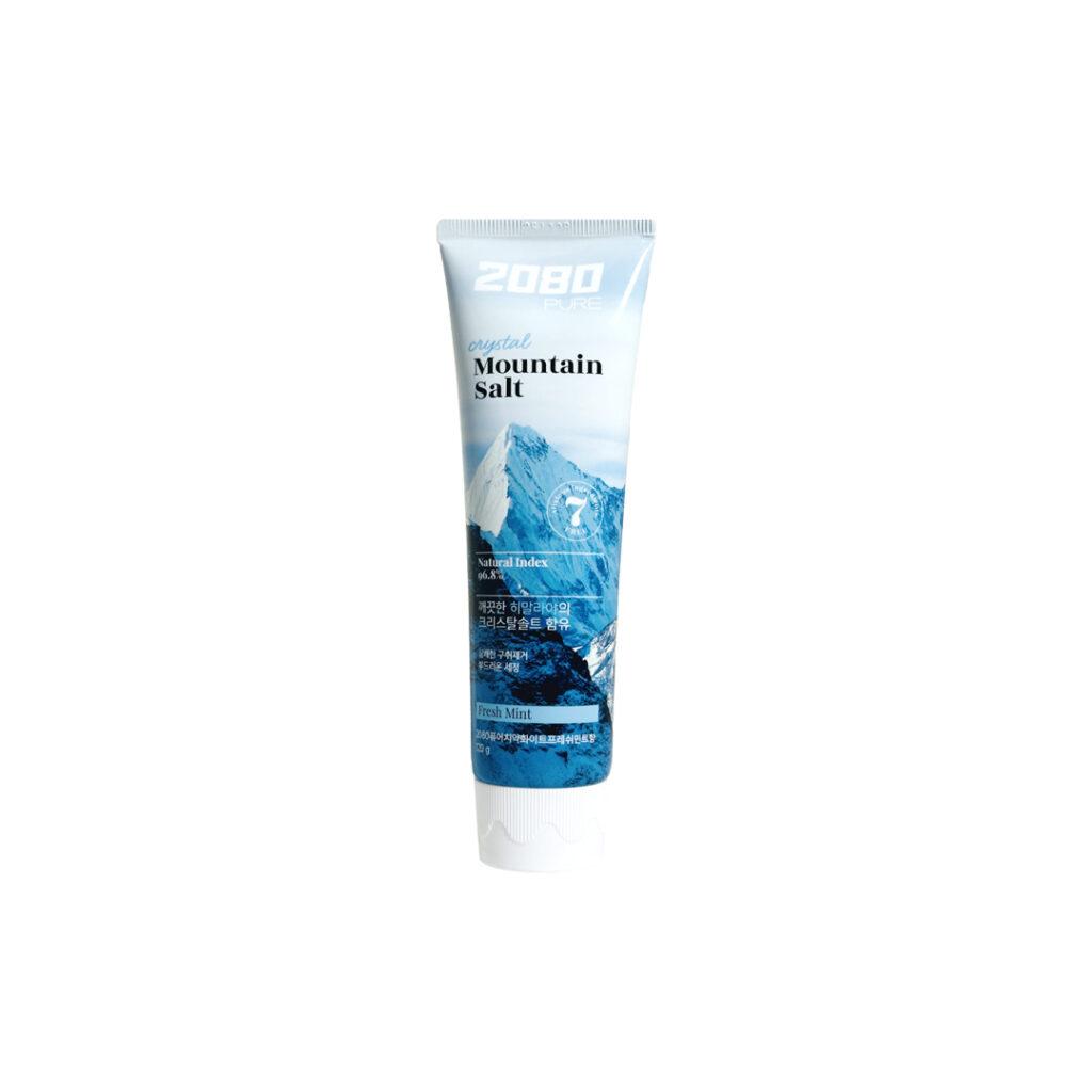 2080 Pure Mountain Salt Fresh Mint Flavor Toothpaste 120 g - Emart Skincare Bangladesh