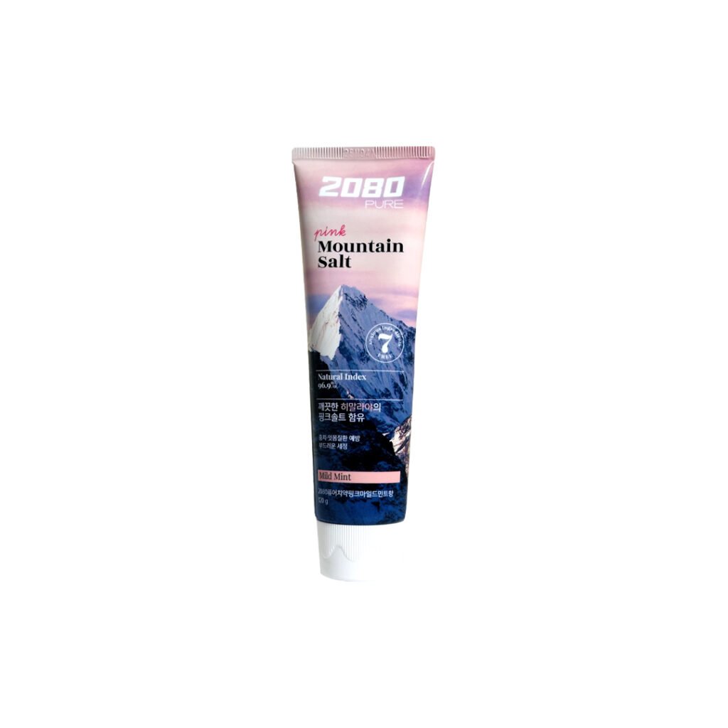 2080 Pure Mountain Salt Mild Mint Flavor Toothpaste 120 g - Emart Skincare Bangladesh