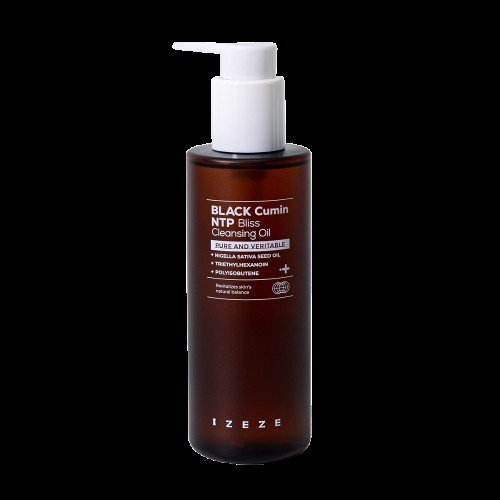 IZEZE Black Cumin NTP Bliss Cleansing Oil 200ml - Emart Skincare Bangladesh