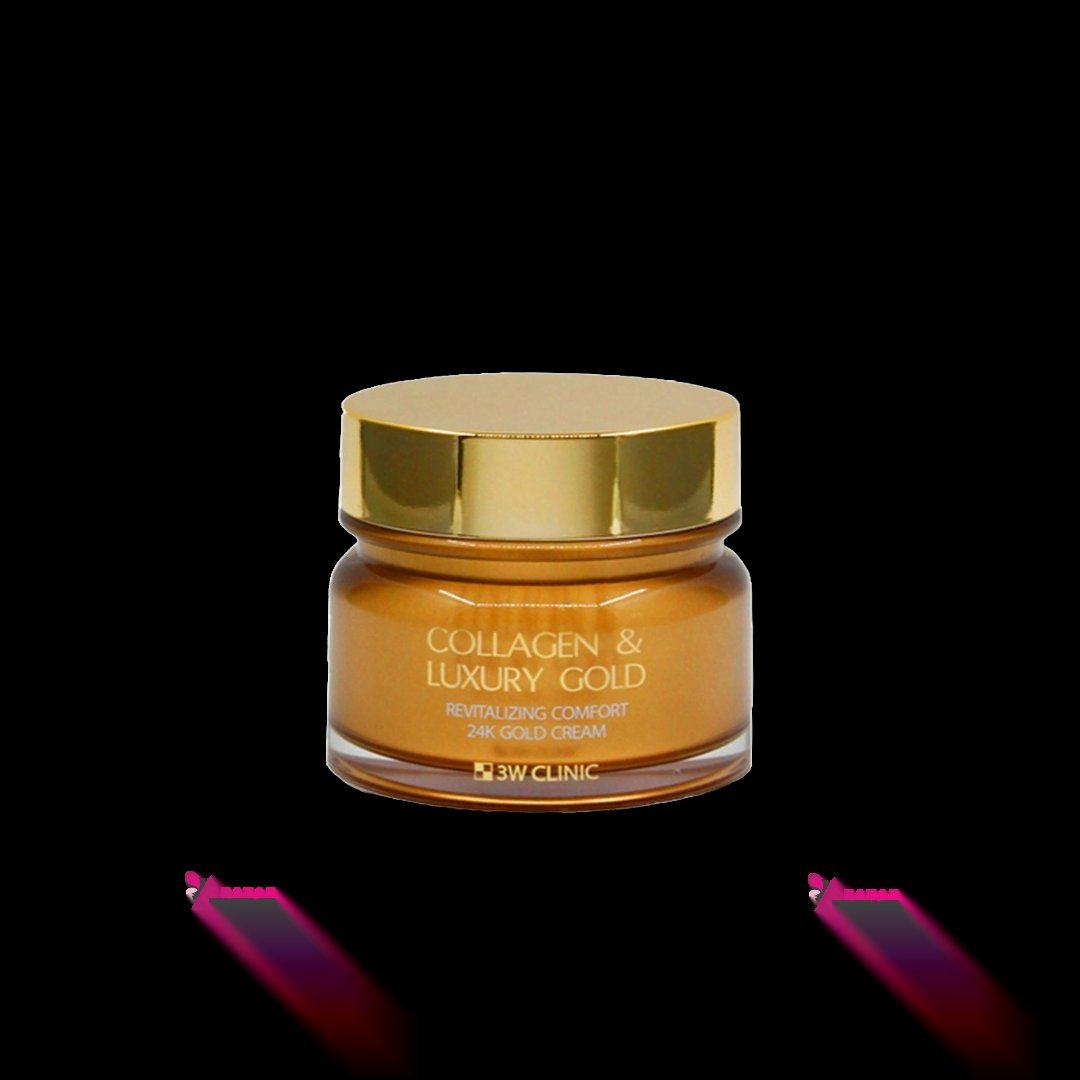 3w Clinic Collagen & Luxury Gold Revitalizing Comfort Gold Cream 100ml - Emart Skincare Bangladesh