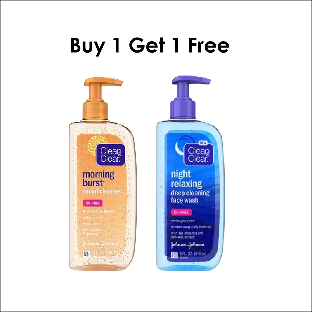 CLEAN & CLEAR Cleanser – Buy 1 Get 1 Free - Emart Skincare Bangladesh