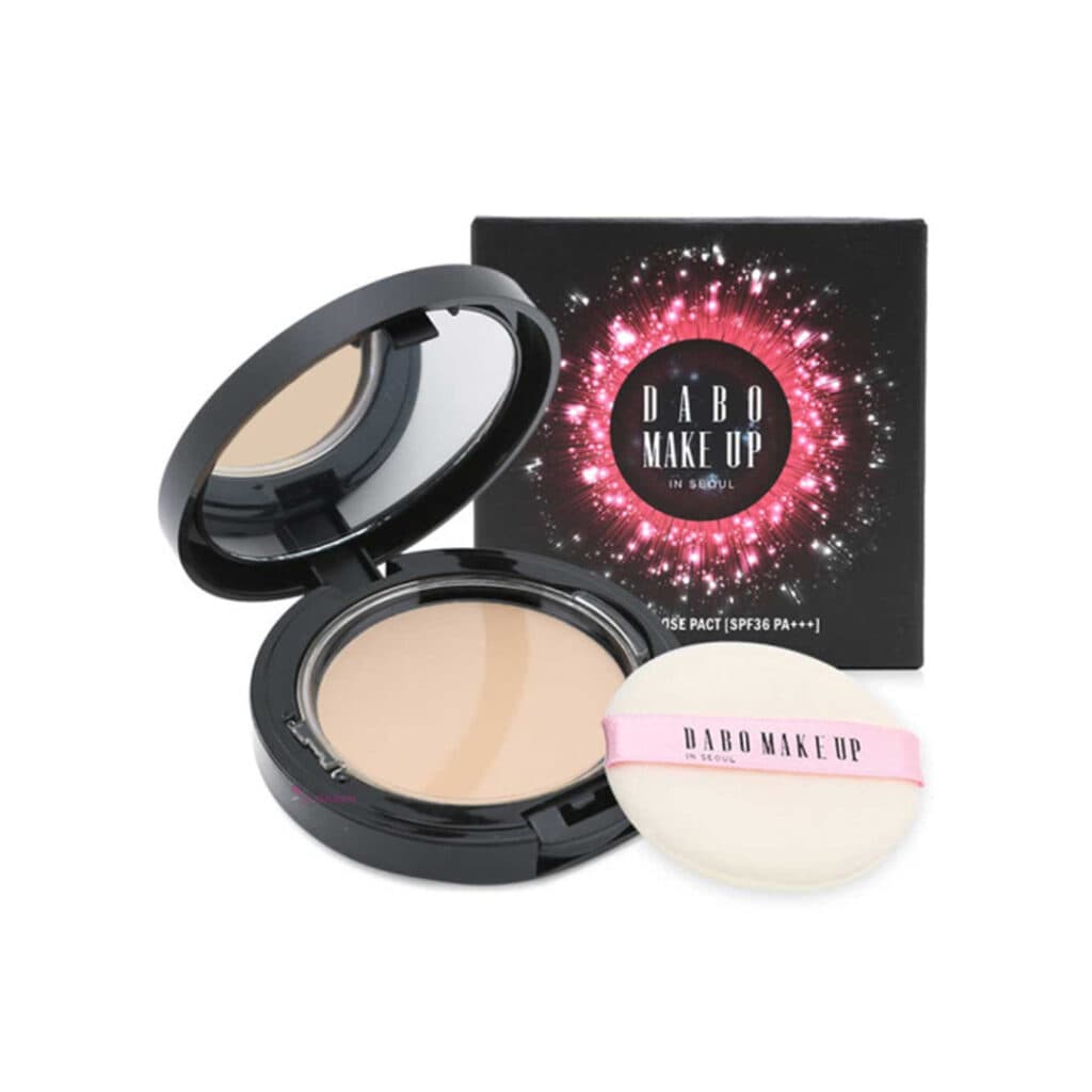Dabo Make Up No Sebum Rose Pact SPF36 PA+++ 13 Light - Emart Skincare Bangladesh