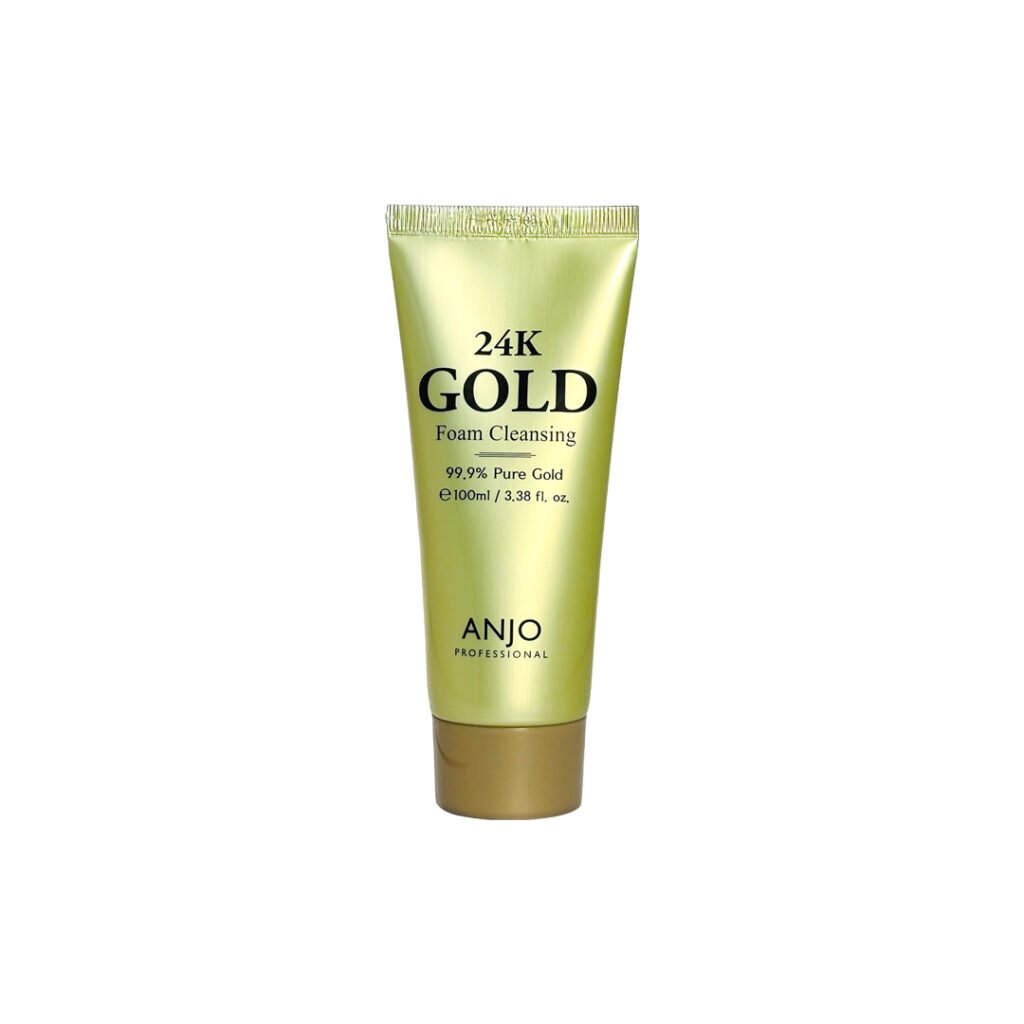 Anjo Professional 24K Gold Foam Cleansing 100 ml - Emart Skincare Bangladesh