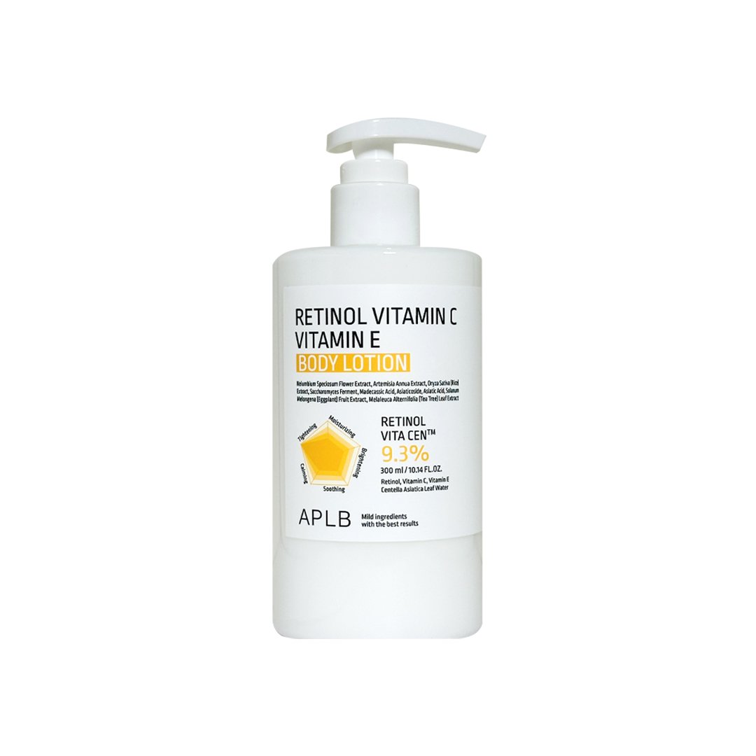 Aplb Retinol Vitamin C Vitamin E Body Lotion 300 ml - Emart Skincare Bangladesh