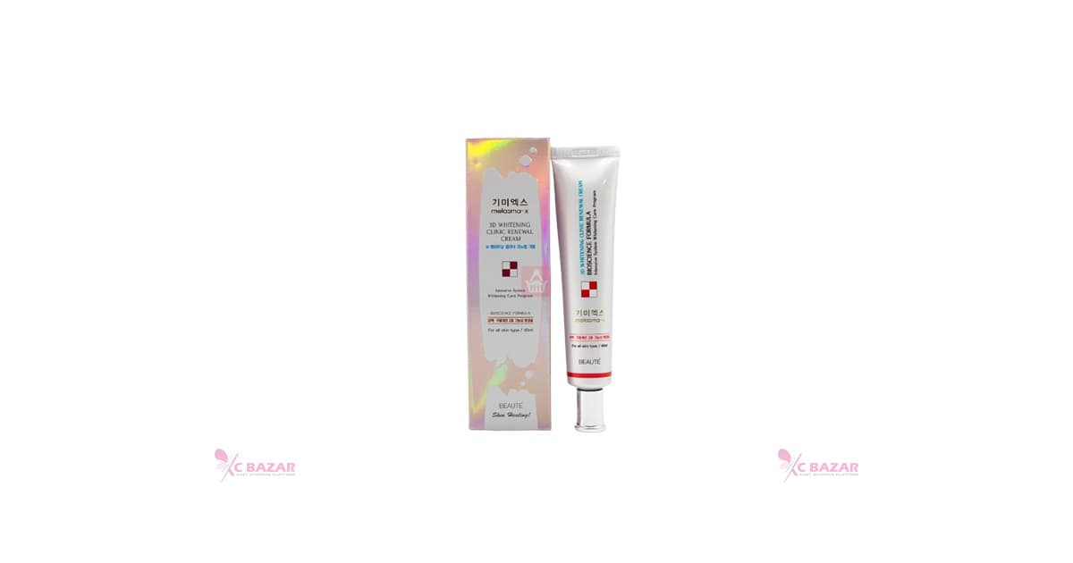 Beaute 3D Whitening Clinic Renewal Cream 40 ml - Emart Skincare Bangladesh