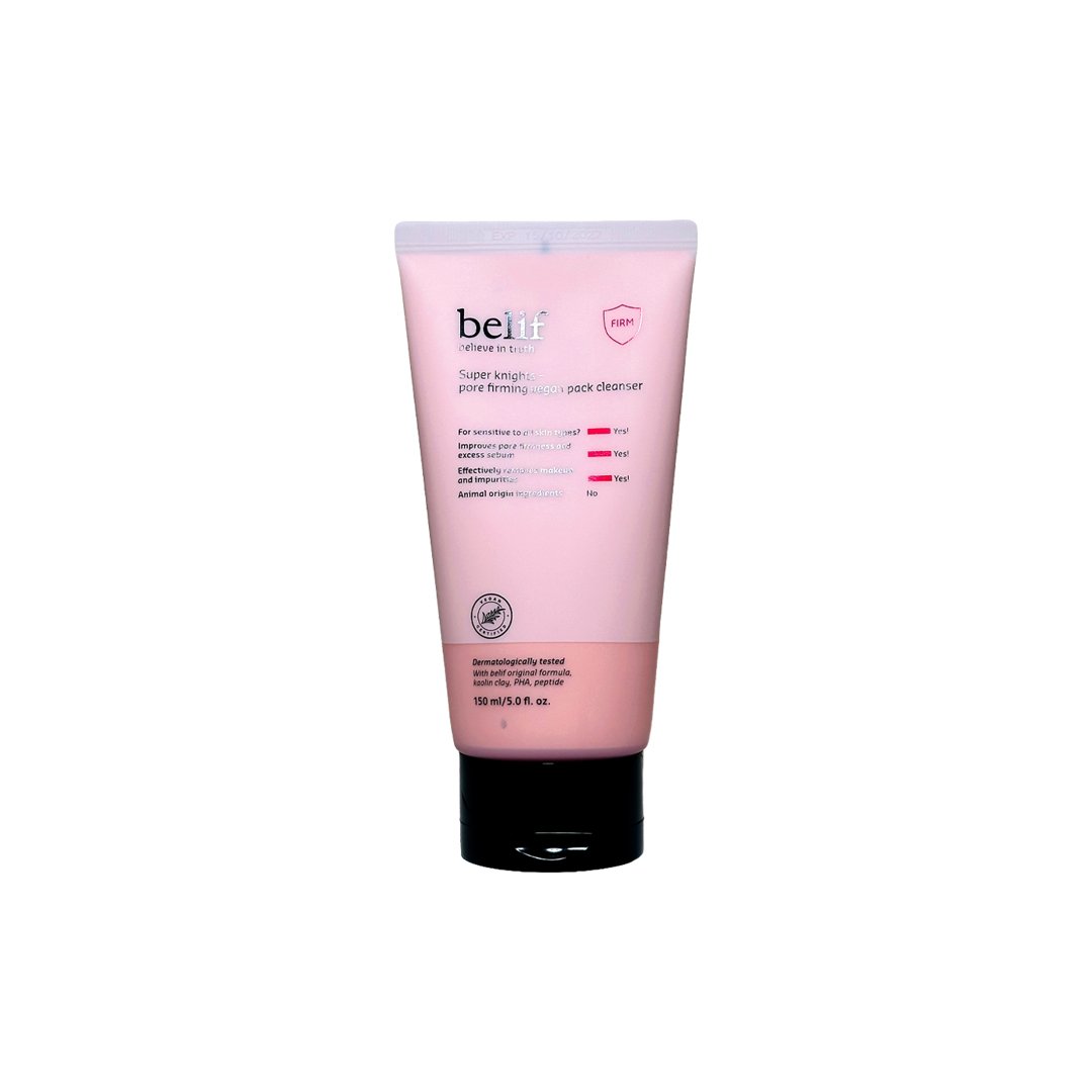 Belif Super Knights- Pore Firming Vegan Pack Cleanser 150 ml - Emart Skincare Bangladesh
