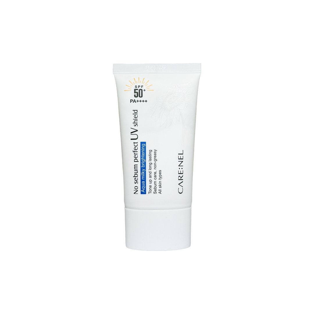 Care:nel No Sebum Perfect UV Shield SPF 50+ PA++++ 50 ml - Emart Skincare Bangladesh