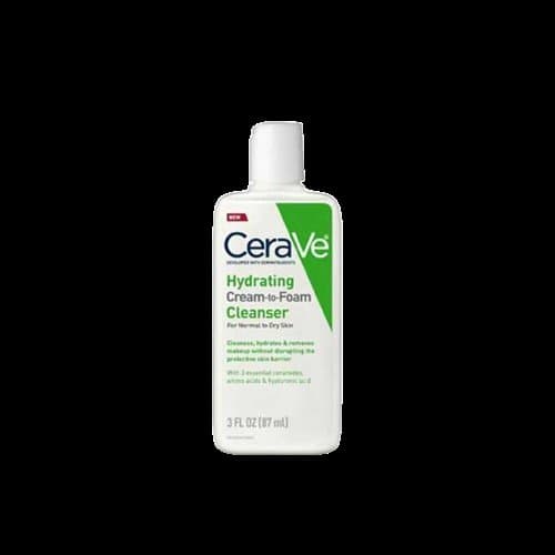 Cerave Hydrating Cream-To-Foam Cleanser 87ml - Emart Skincare Bangladesh