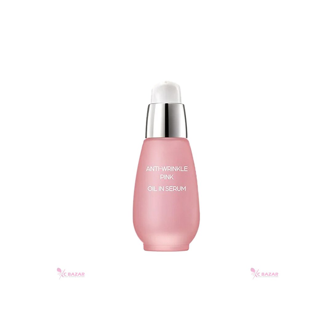 Charmzone Anti-Wrinkle Pink Oil In Serum 30 ml - Emart Skincare Bangladesh