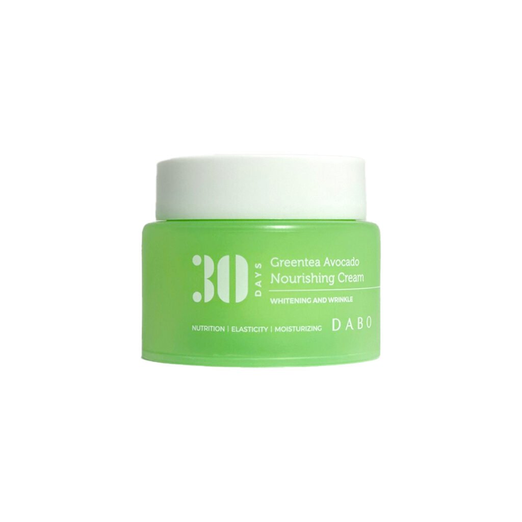 Dabo 30 Days Greentea Avocado Nourishing Cream 100 ml - Emart Skincare Bangladesh