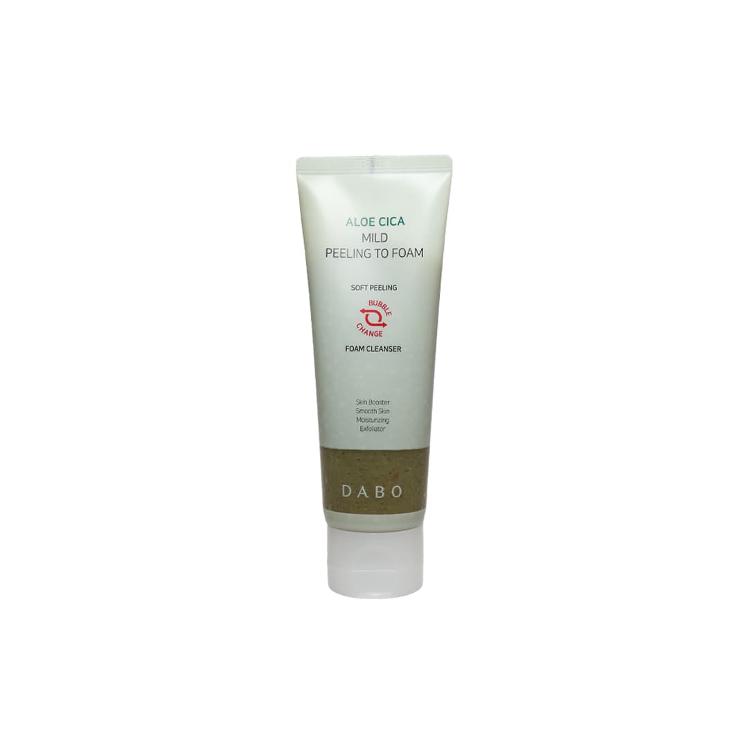 Dabo Aloe Cica Mild Peeling To Foam 120ml - Emart Skincare Bangladesh